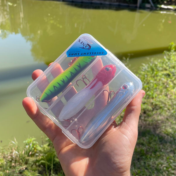 Kit Isca Zig Zarinha 3 Unidades para Tucunaré e Traíra | Caster Brasil